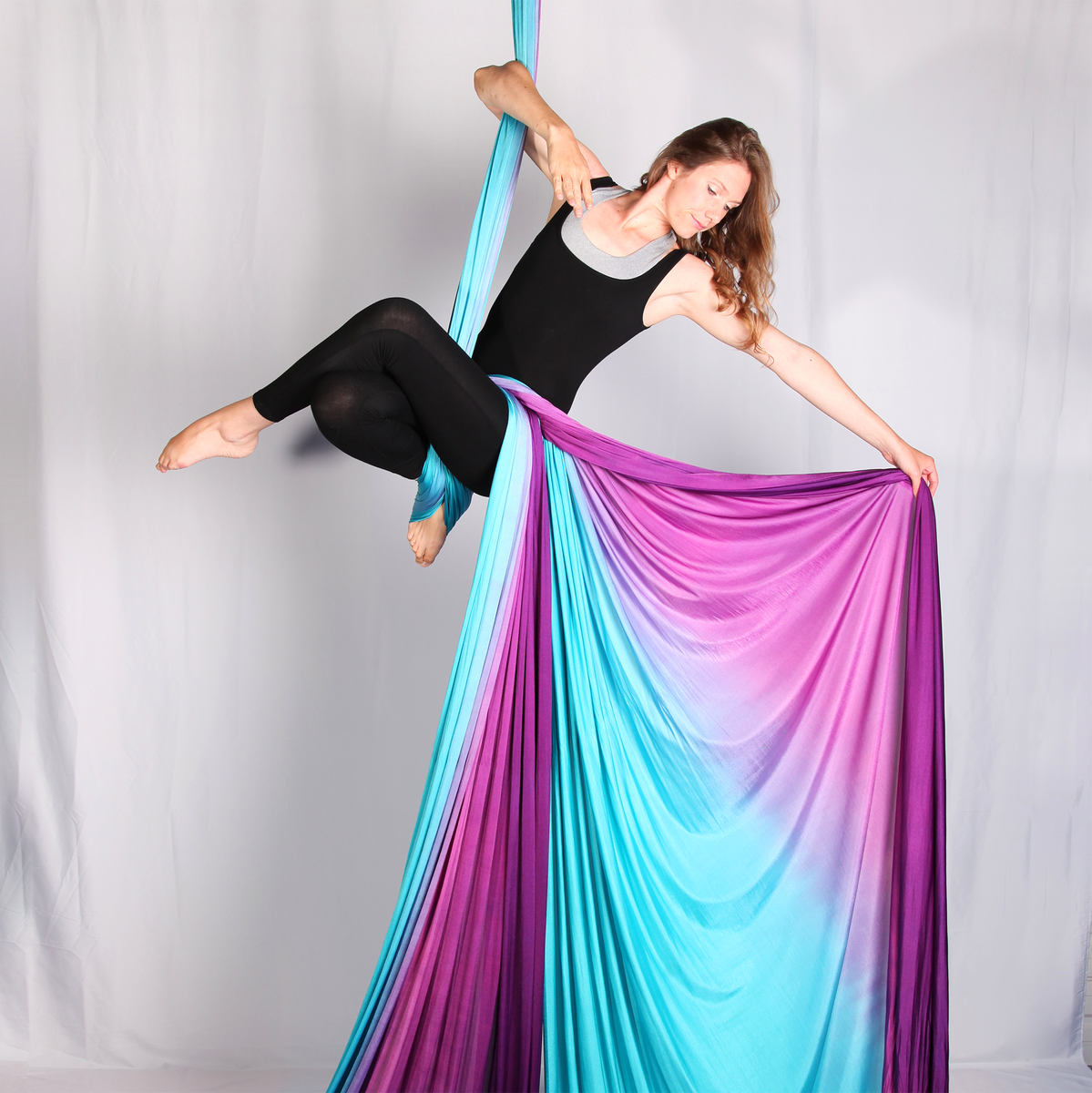 Hand Dyed And Ombre Aerial Fabric Silks Slings And Yoga Hammock – Aerial